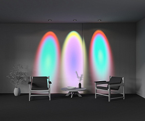 Встраиваемый светильник Maytoni Lens DL105-12W4K-B