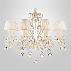 Подвесная люстра Eurosvet Ivin 12075/8 белый Strotskis