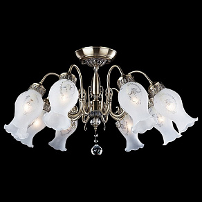 Люстра на штанге Eurosvet 22778 22778/8 античная бронза