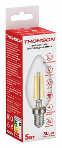 Лампа светодиодная Thomson Filament Candle E14 5Вт 4500K TH-B2066