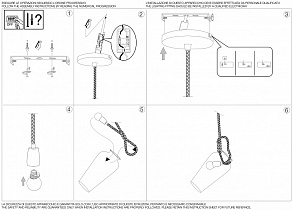 Подвесной светильник Ideal Lux Potty-2 POTTY-2 SP1