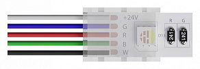 Соединитель с проводом универсальный Arte Lamp STRIP-ACCESSORIES A30-12-RGBW