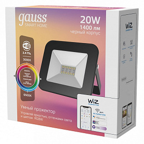 Настенно-потолочный прожектор Gauss Smart Home 3560132