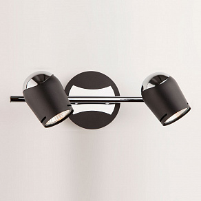 Бра Eurosvet Middle 20057/2 хром/черный