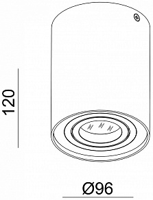 Накладной светильник Deko-Light Bengala 122416