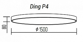 Накладной светильник TopDecor Ding Ding P4 12