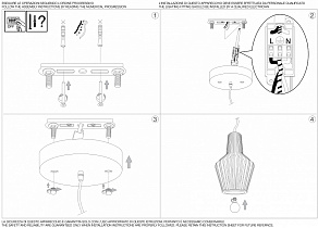 Подвесной светильник Ideal Lux Citrus-1 CITRUS-1 SP1