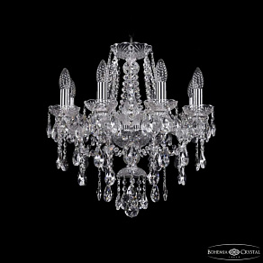 Подвесная люстра Bohemia Ivele Crystal 1415 1415/8/165 Ni