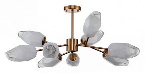 Люстра на штанге Indigo Boccio 13003/9C Brass