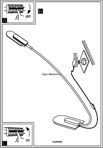 Настольная лампа офисная Eglo Ocaso 90892