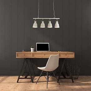 Подвесной светильник Eurosvet Projector 50083/4 серый