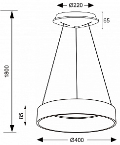 Подвесной светильник Deko-Light Sculptoris 342184