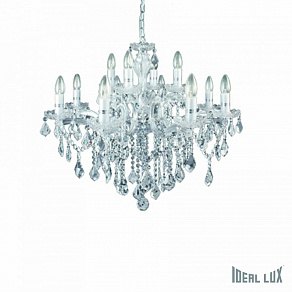 Подвесная люстра Ideal Lux FLORIAN FLORIAN SP12 CROMO