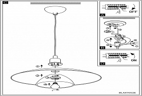 Подвесной светильник Eglo ПРОМО Brenda 87052