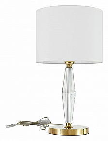 Настольная лампа декоративная Newport 11600 11601/T gold без абажура