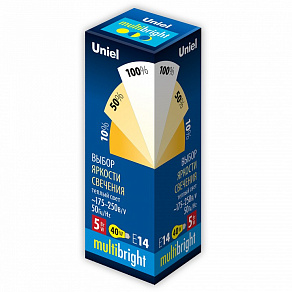 Лампа светодиодная Uniel  E14 5Вт 3000K UL-00002367