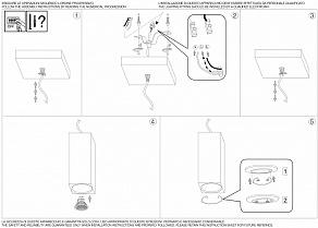 Подвесной светильник Ideal Lux Oak OAK SP1 SQUARE BIANCO