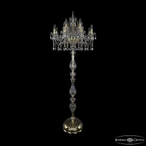 Торшер Bohemia Ivele Crystal 1413 1413T1/8+4/200-165 G