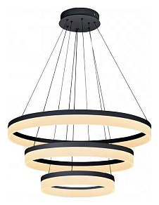 Подвесной светильник iLedex Around D0301-3 (200x400x600) BK