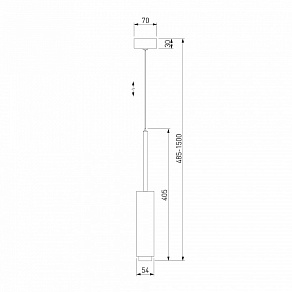Подвесной светильник Eurosvet Dante 50203/1 LED