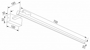 Подсветка для картины Elektrostandard Acento 40155/LED
