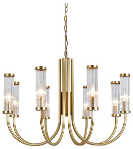 Подвесная люстра Newport 35500 35510/C black+gold