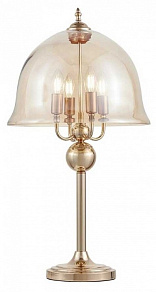 Настольная лампа декоративная LUMINA DECO Helmetti LDT 6821-4 GD