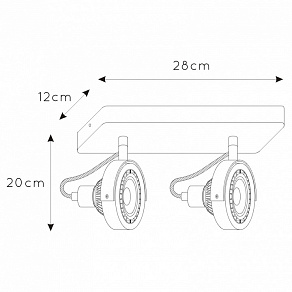 Спот Lucide Tala Led 31931/24/31