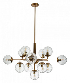 Люстра на штанге Indigo Cocoon 11008/13P Brass