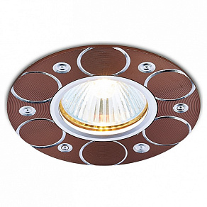 Встраиваемый светильник Ambrella Alum 4 A808 AL/BR
