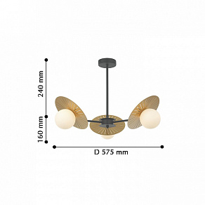 Люстра на штанге Favourite Sonnenblume 2356-3P