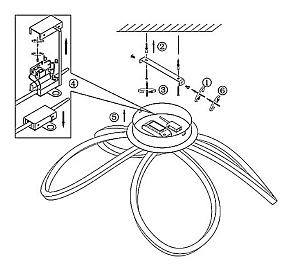 Накладной светильник Globo Una 67810D2