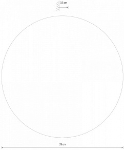 Накладной светильник Nowodvorski Ring Led L 10278