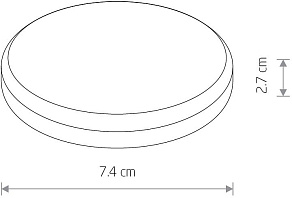 Лампа светодиодная Nowodvorski Bulb GX53 8Вт 4000K 8378