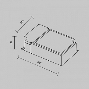 Блок питания Maytoni Lighting control Источники тока 726001