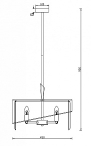 Светильник на штанге Freya Eclipse FR5170PL-06N