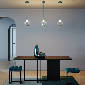 Подвесной светильник Eurosvet Frasco 50267/1 LED синий