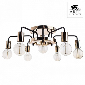 Потолочная люстра Arte Lamp Gelo A6001PL-7BK