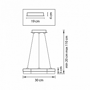 Подвесной светильник Lightstar Unitario 763113