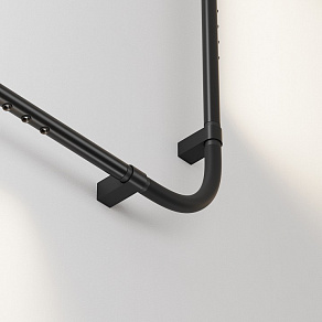 Соединитель угловой L-образный для модульных светильников Maytoni Accessories for system Axity CA005FC-B