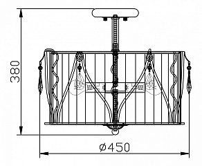 Светильник на штанге Maytoni Elegant 35 ARM361-33-W