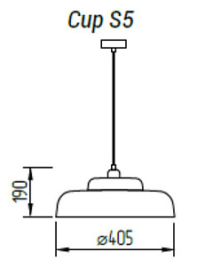 Подвесной светильник TopDecor Cup Cup S5 09