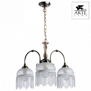 Подвесная люстра Arte Lamp Victoriana A3191LM-3AB