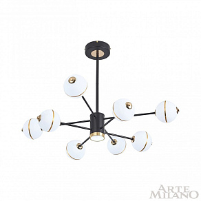 Люстра на штанге Arte Milano Ferrara-72069 272069/8 BK
