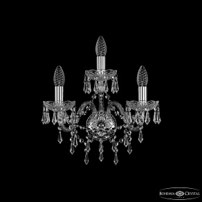 Бра Bohemia Ivele Crystal 1403 1403B/2+1/160 Ni