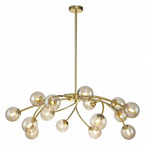 Люстра на штанге Indigo Intero 11024/15R Gold