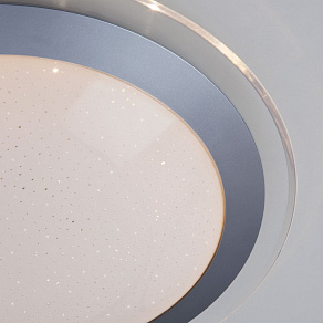 Накладной светильник Eurosvet Fusion 40002/1 LED матовое серебро