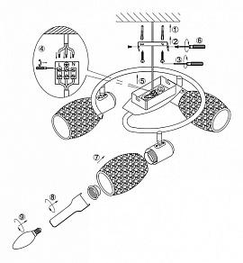 Спот Globo Cyclone 54917-3