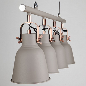 Подвесной светильник Eurosvet Projector 50083/4 серый