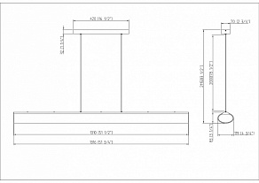 Подвесной светильник Maytoni Gelo P073PL-L38CH4K